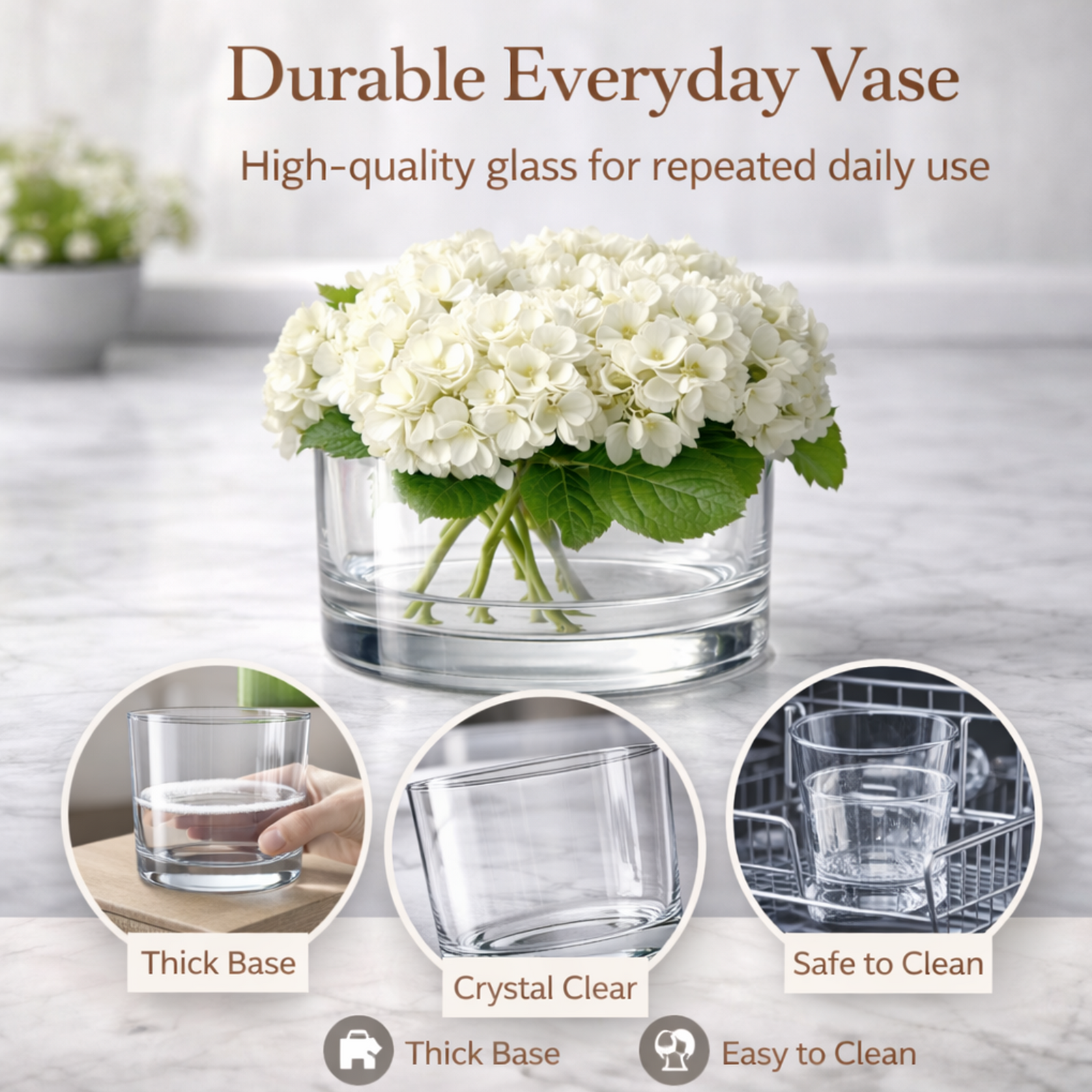 Durable Everyday Vase